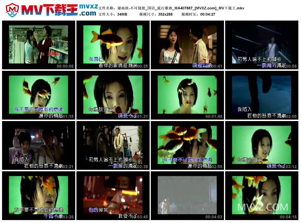 谢雨欣-不可饶恕_国语_流行歌曲_MA407887